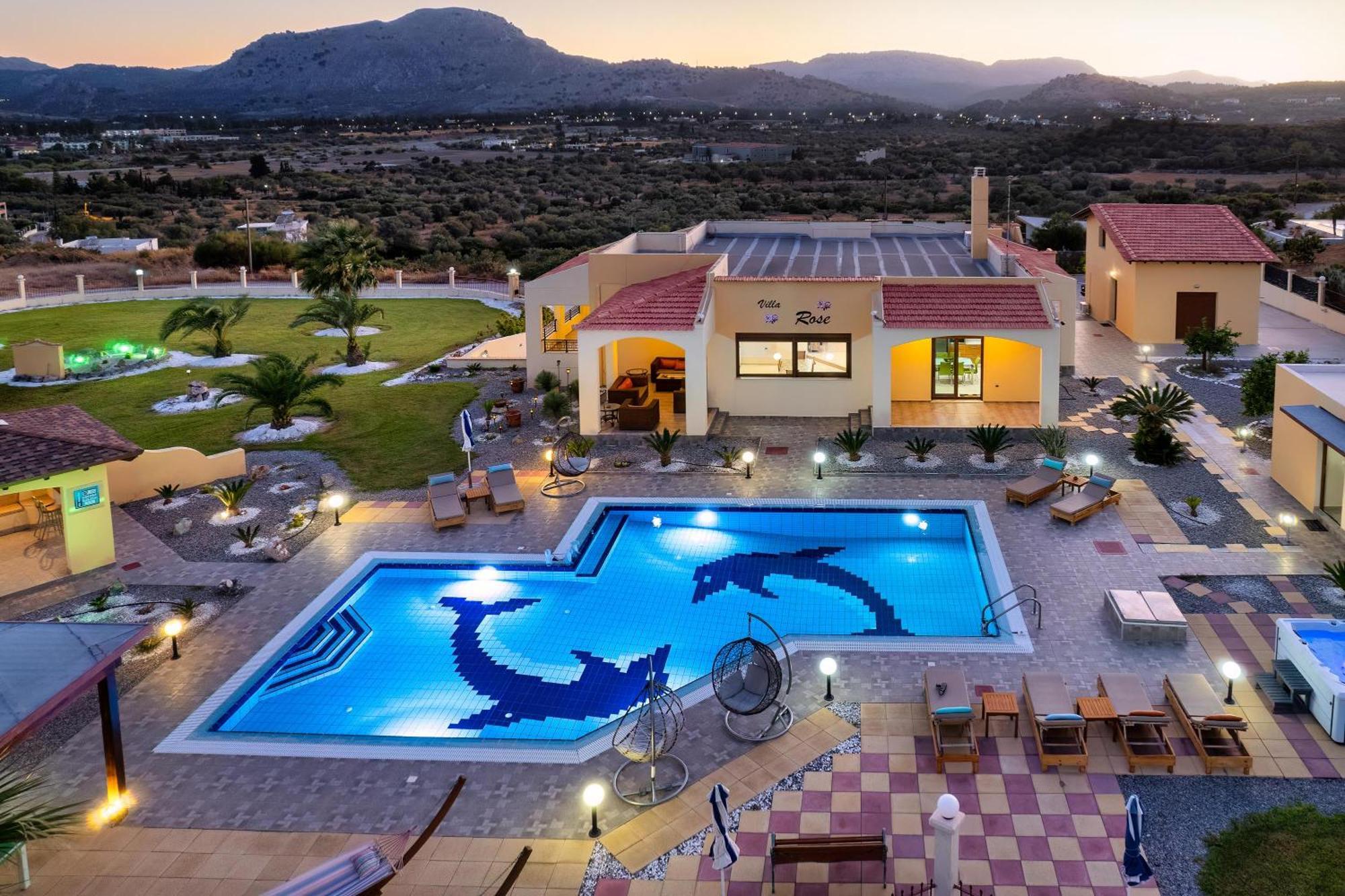 Villa Rose Kolymbia Ngoại thất bức ảnh