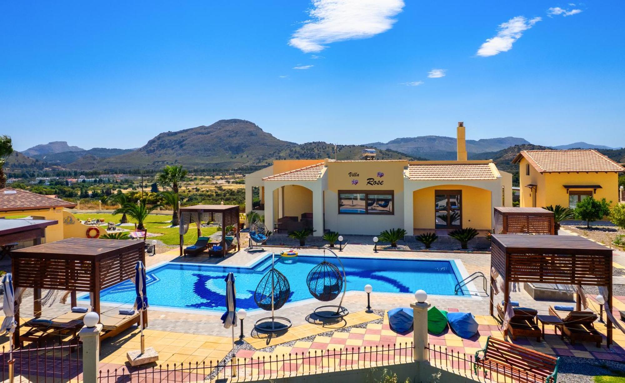 Villa Rose Kolymbia Ngoại thất bức ảnh